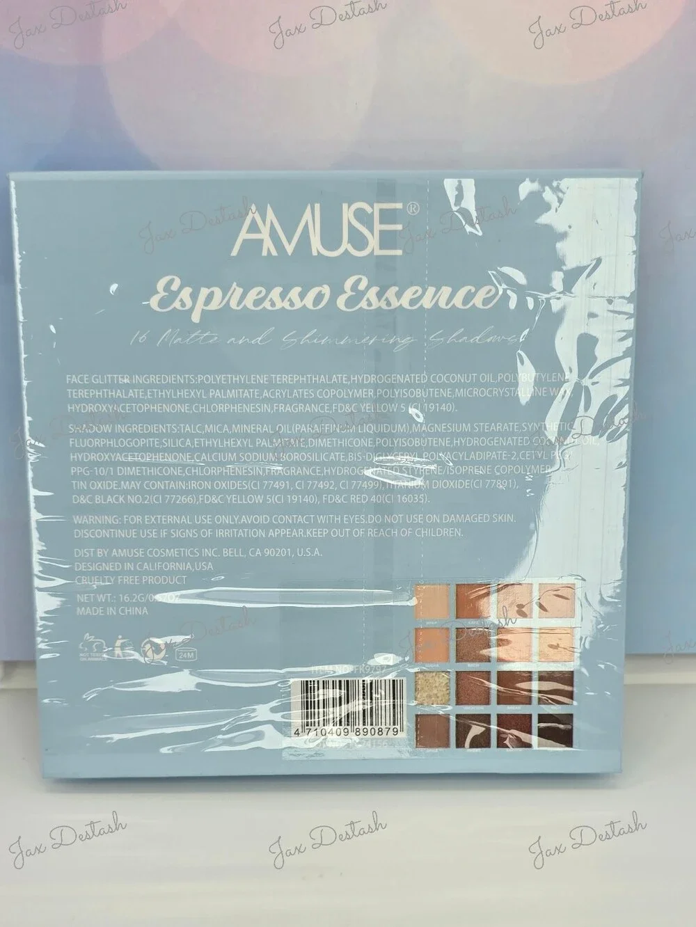 Amuse Espresso Essence Shadow Palette